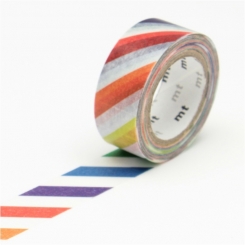 Rouleau 15mm x 7m KIDS colorful stripe