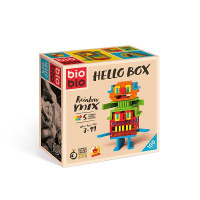 HELLO BOX RAINBOW 100 briques