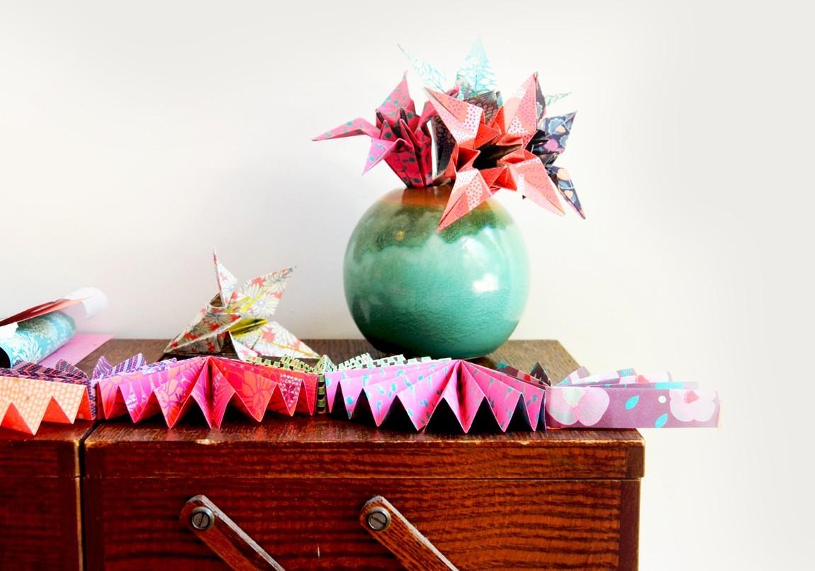 Coffret pliage et origami violet enfant et adulte - Mon Petit Art