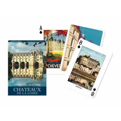 Jeu 55 cartes CHATEAUX DE LA LOIRE