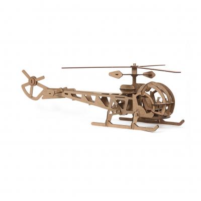 Maquette Hélicoptère XL bois