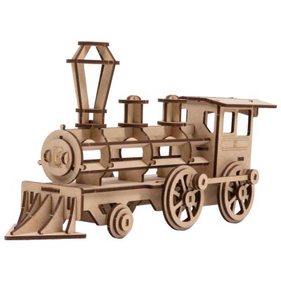 Maquette Locomotive bois