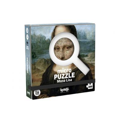 Micropuzzle MONA LISA de Da Vinci, 600 pièces
