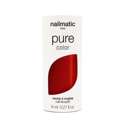 Vernis à ongles biosourcé PETRA Rouge pur