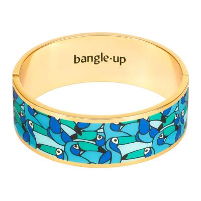 Bracelet à fermoir JANGALA Bleu Mykonos