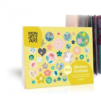 Stickers d'Artiste Floral - Mini labo