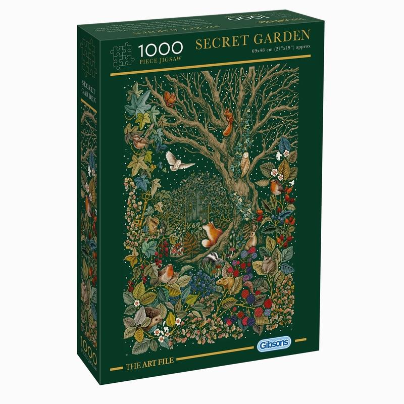 Puzzle SECRET GARDEN - 1000 pièces 