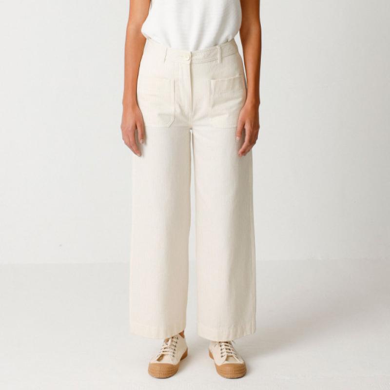 Pantalon OHIANE-GOTS lignes blanches
