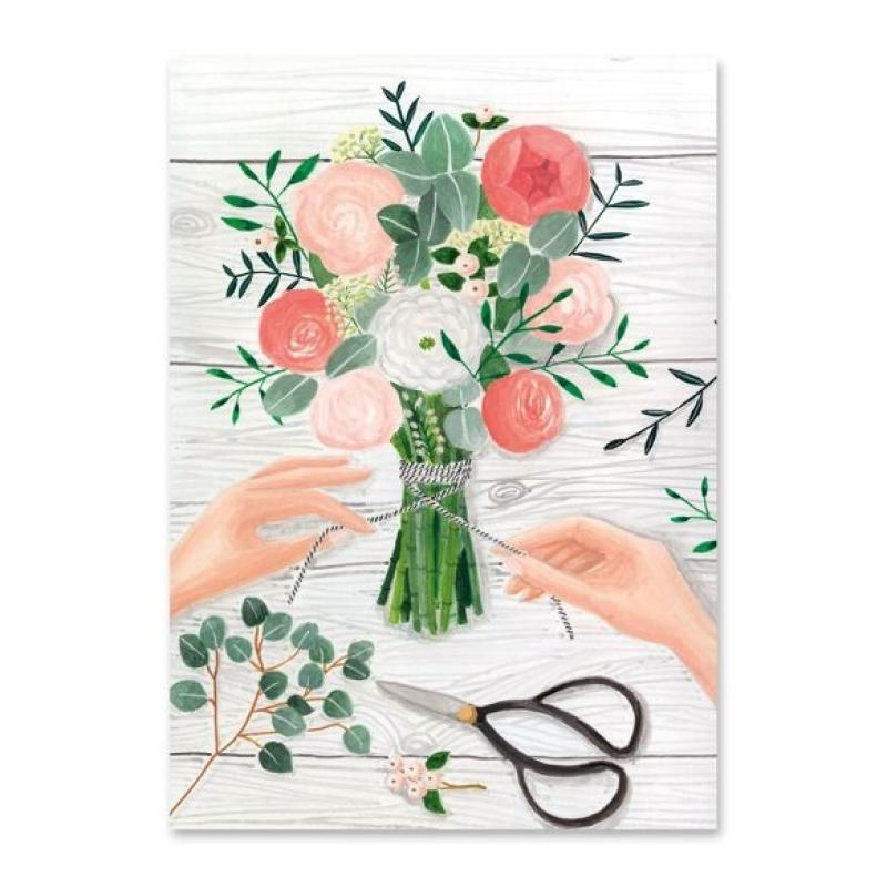 Carte postale Le bouquet