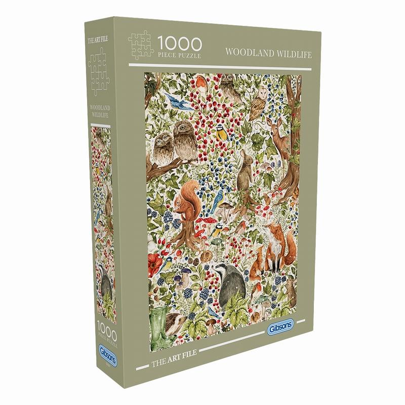 Puzzle WOODLAND WILDLIFE - 1000 pièces