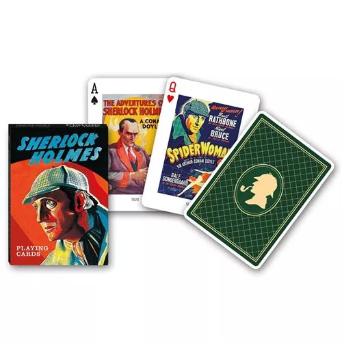 Jeu 55 cartes SHERLOCK HOLMES