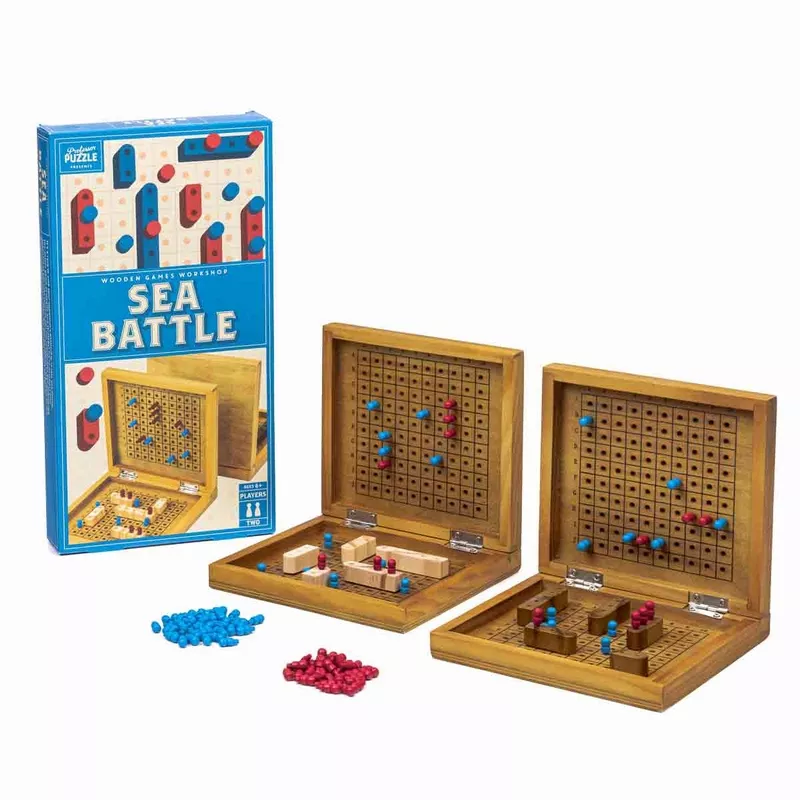 Jeu en bois SEA BATTLE