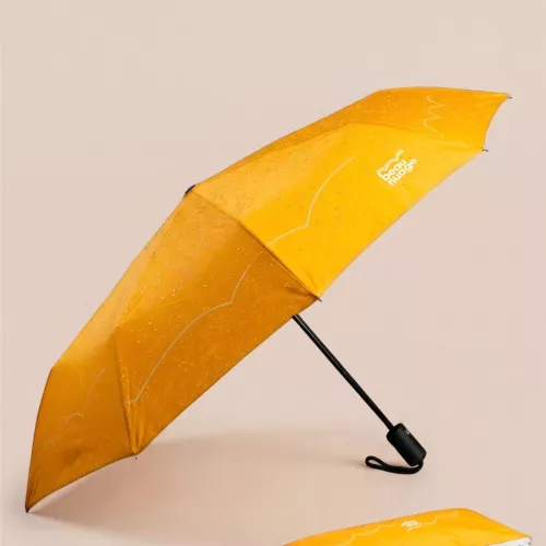 Parapluie L'Automatique Jaune fusion