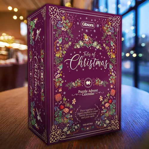 Calendrier de l'avent THE ART FILE 24 puzzles