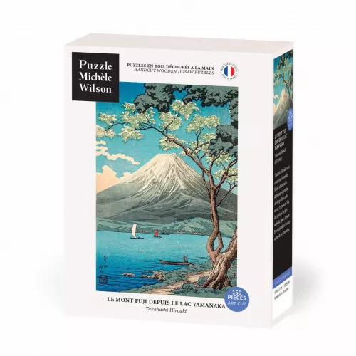 Puzzle d'art en bois LE MONT FUJI de Takahashi Hiroaki - 150 pièces
