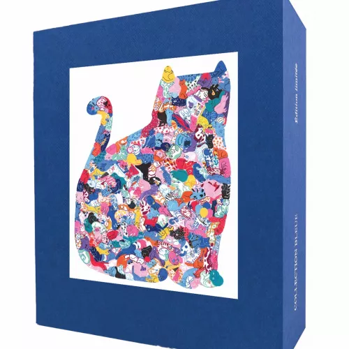 Puzzle d'art en bois CHATS EN FOLIE de Camille Cussac - 200 pièces