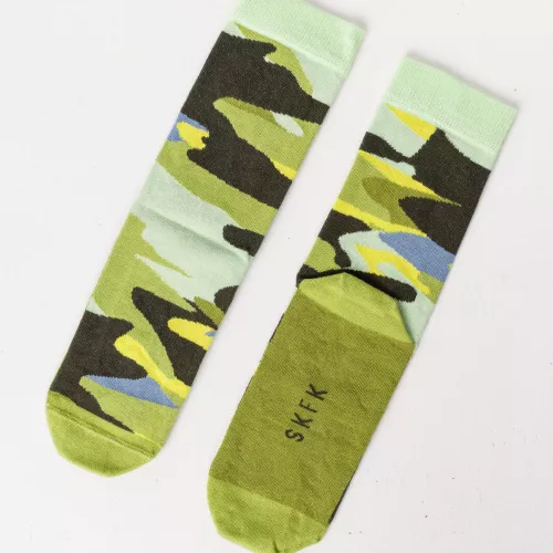 Chaussettes EPEL abstrait vert