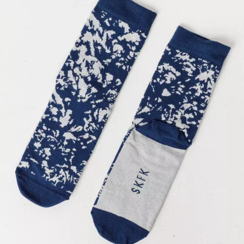 Chaussettes EPEL camouflage bleu et gris
