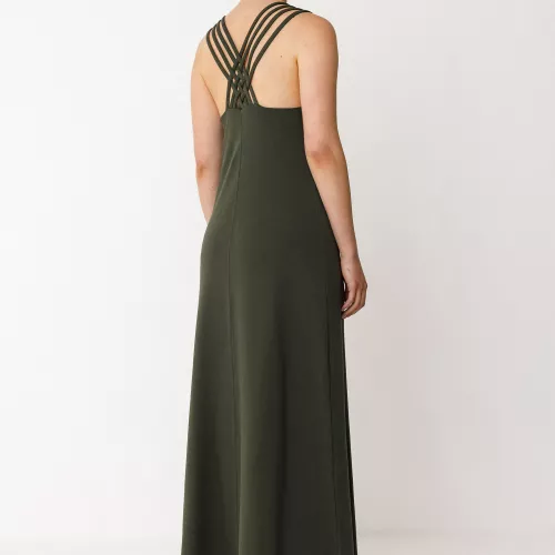 Robe TIRTSE-GOTS vert bouteille