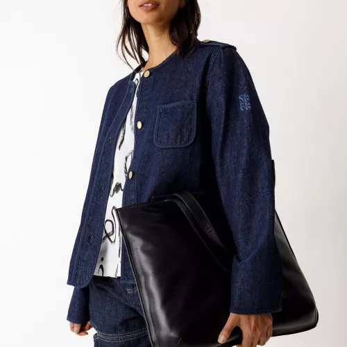 Veste AIKU jean foncé