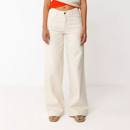 Pantalon SIMONE crème