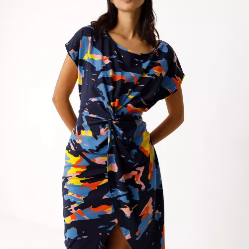 Robe AMADE-GOTS motif Camo multicolore