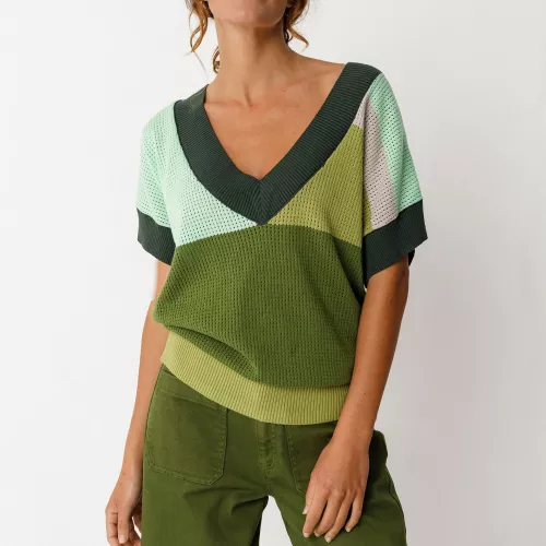 Pull GAXE-GOTS color block vert