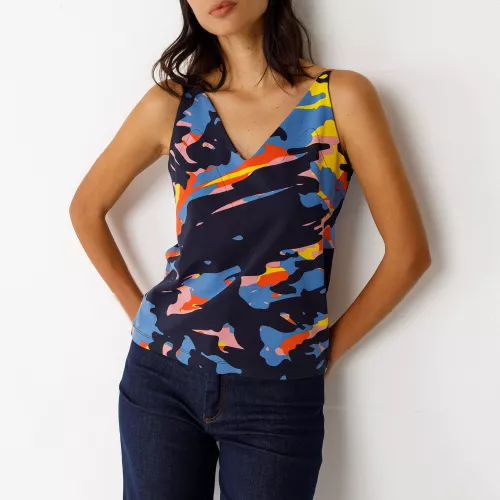 T-shirt ENEA-GOTS motif Camo