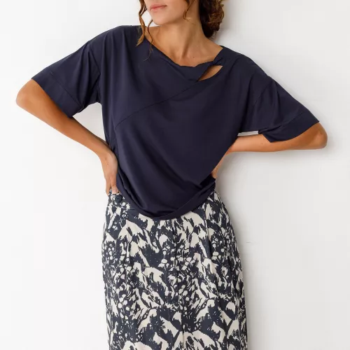 T-shirt AMARA bleu marine