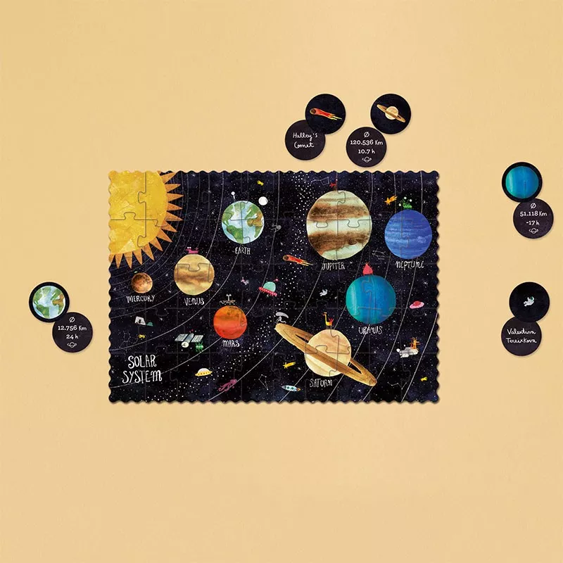 Tiny puzzle PLANETS - 50 pièces – vue 2