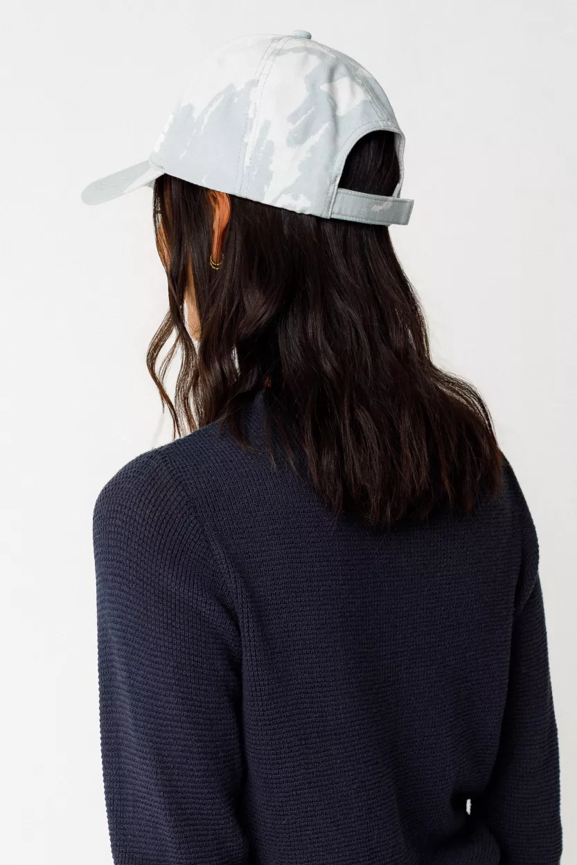 Casquette NARA motif Camo blanc et gris clair – vue 2