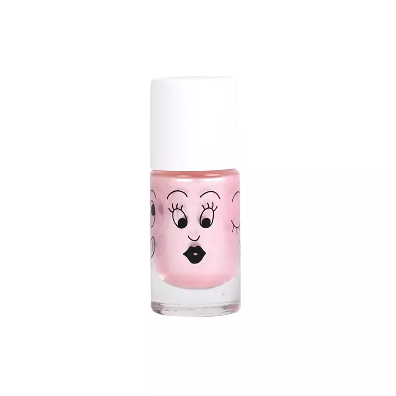 Vernis enfant à base d'eau DAISY rose pâle nacré – vue 2