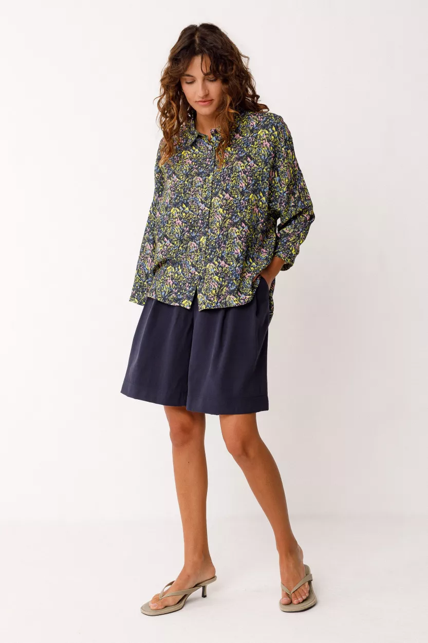 Chemise BALENTINA motif Sauvage – vue 2