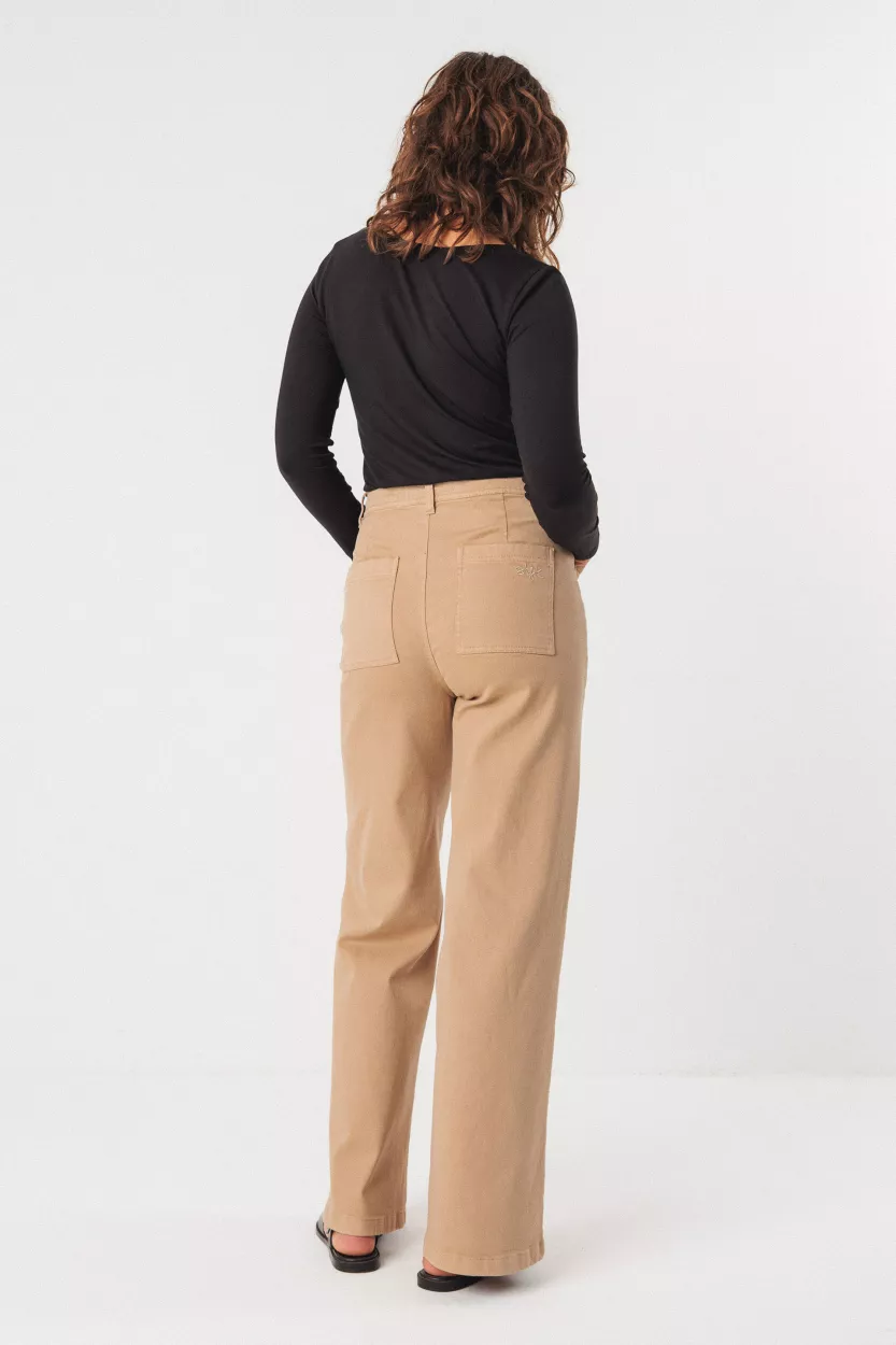 Pantalon LAKHA beige – vue 4