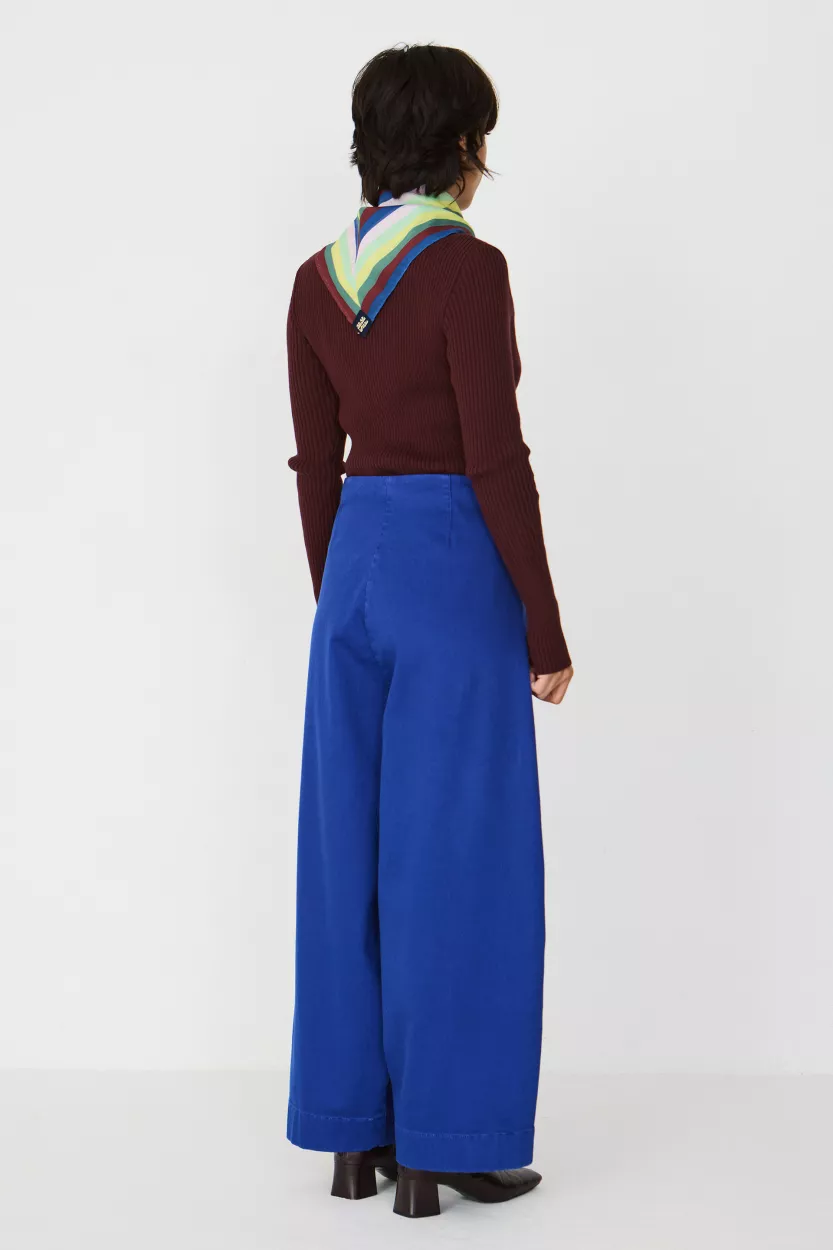 Pantalon MARI-GOTS bleu – vue 6