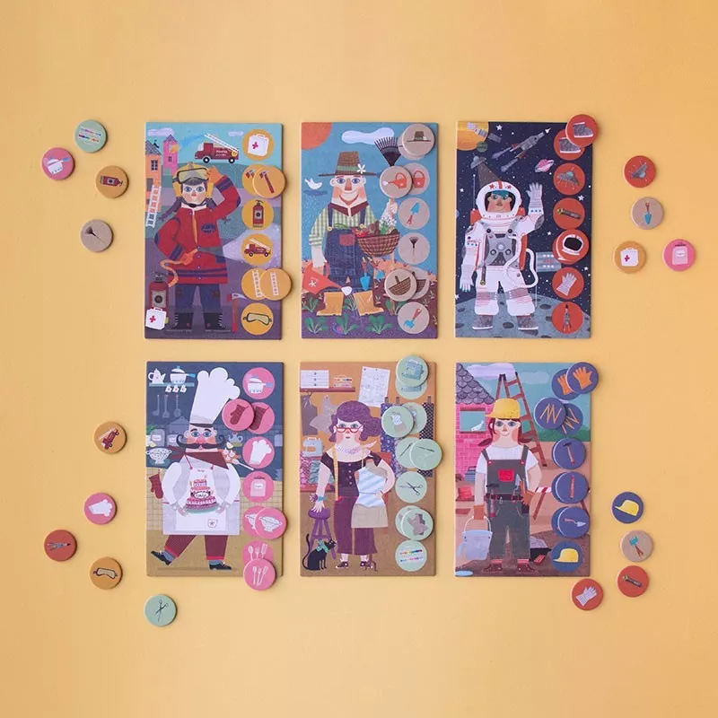 Jeu de loto I WANT TO BE – vue 8