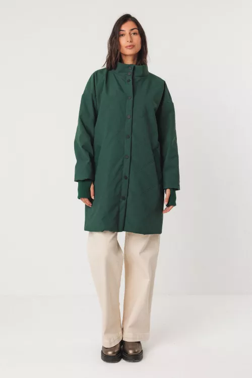 Manteau BRIGITAvert foncé