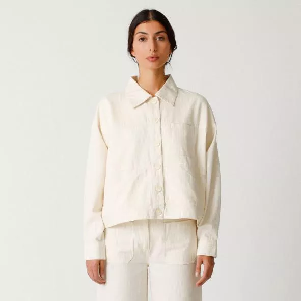 Veste  ZOHARGI-GOTS lignes blanches – vue 4