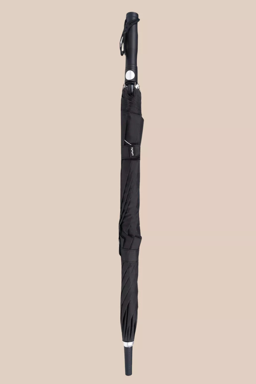 Parapluie Le Gentleman Noir immuable – vue 2