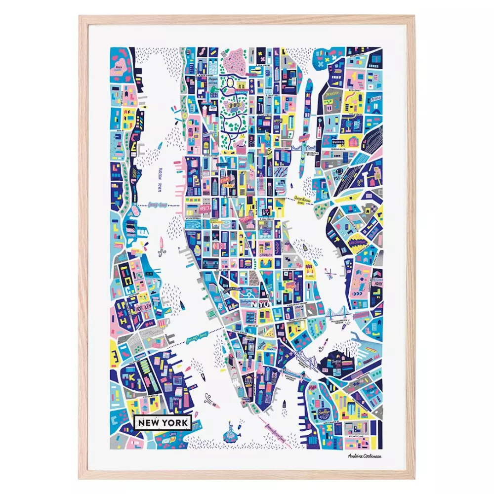 Affiche New York 70x100cm