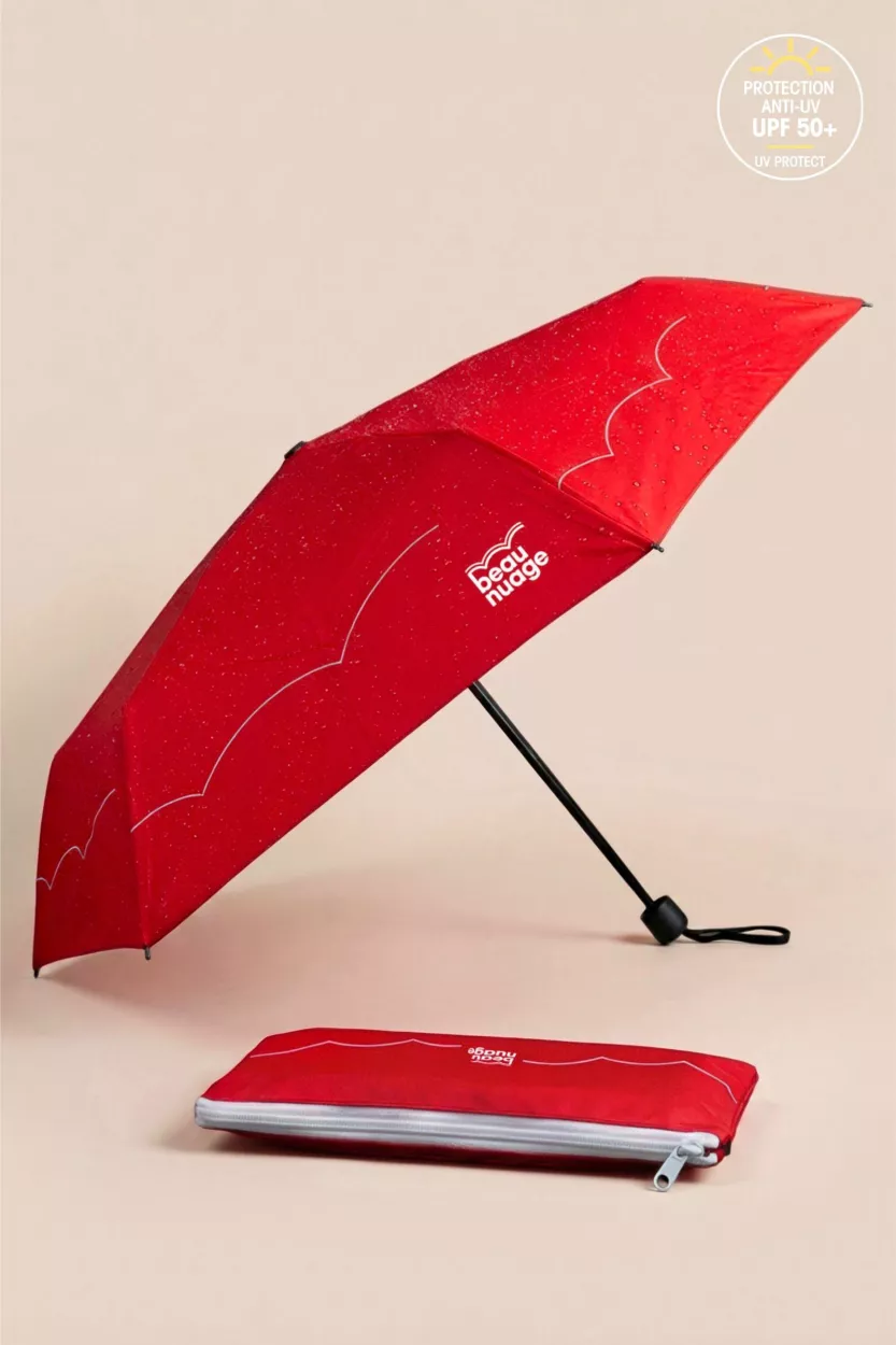Parapluie Le Mini, rouge rubis