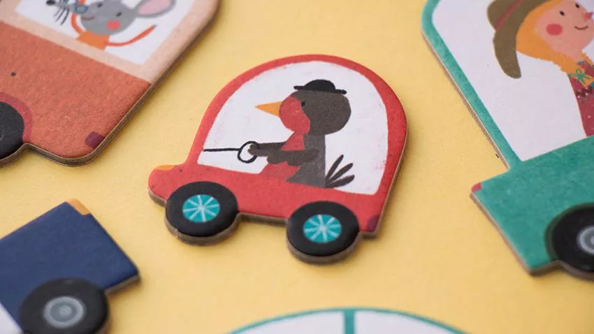 Puzzle BEEP BEEP!, 48 pièces – vue 5