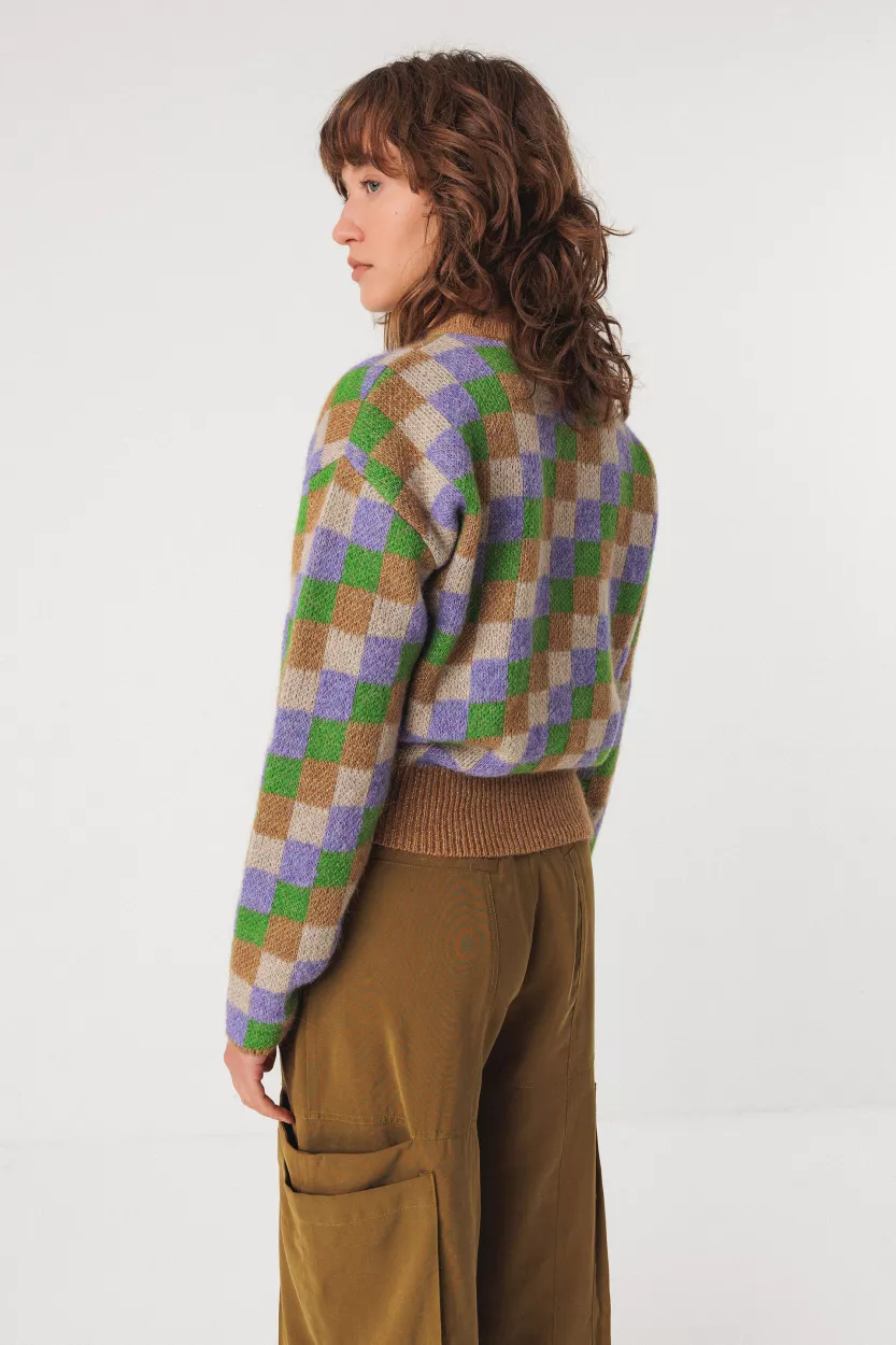 Pull AITZA multicolore – vue 3