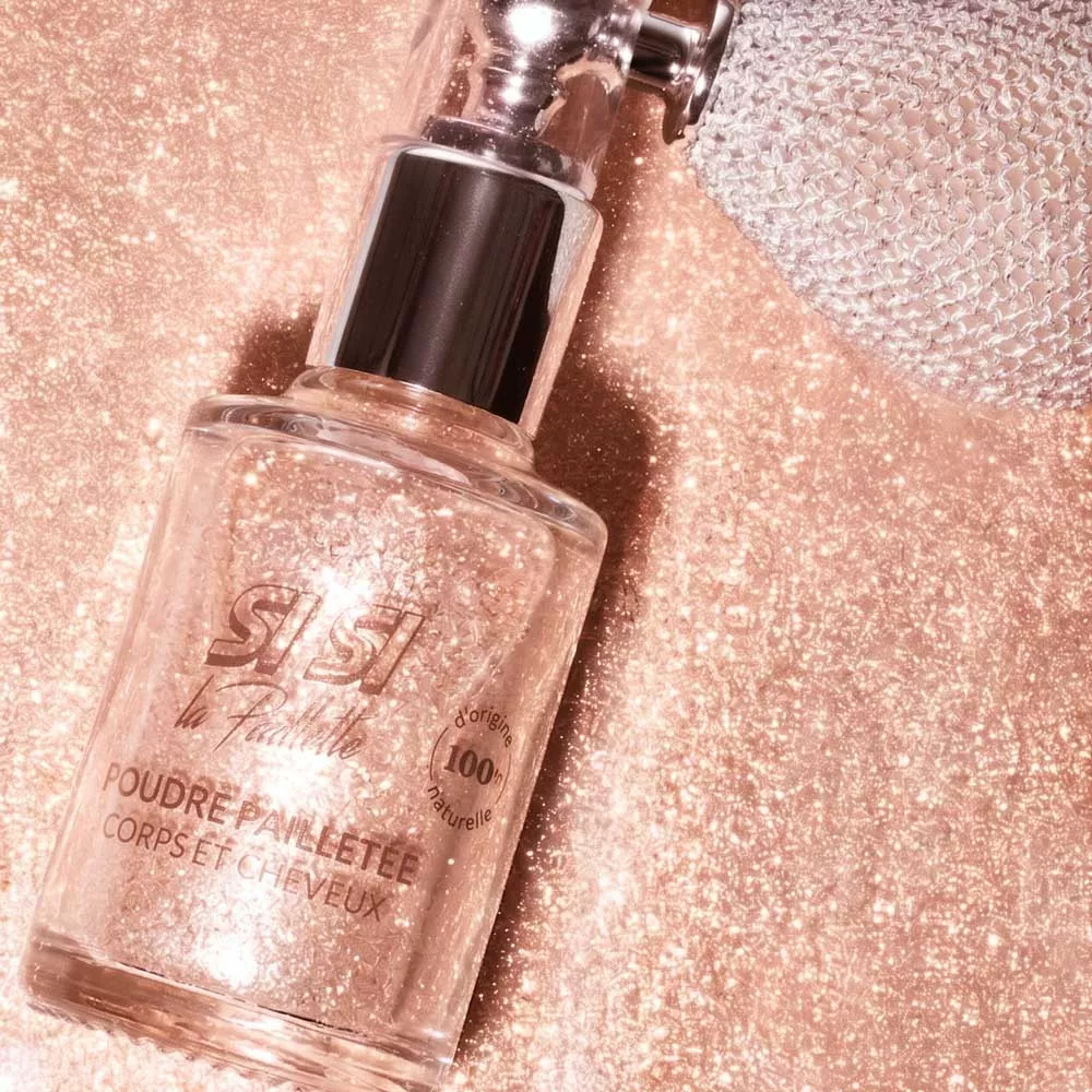 Spray poudre pailletée Or Rose – vue 3
