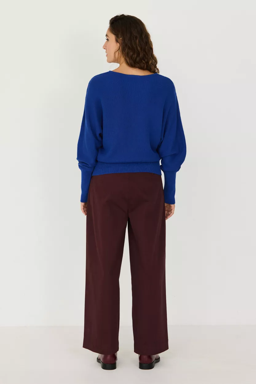 Pull IBAR-GOTS bleu électrique – vue 4