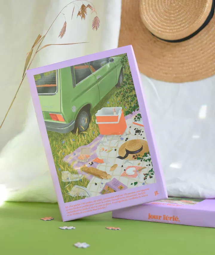 Puzzle LE CASSE-CROUTE, 1000 pièces – vue 2