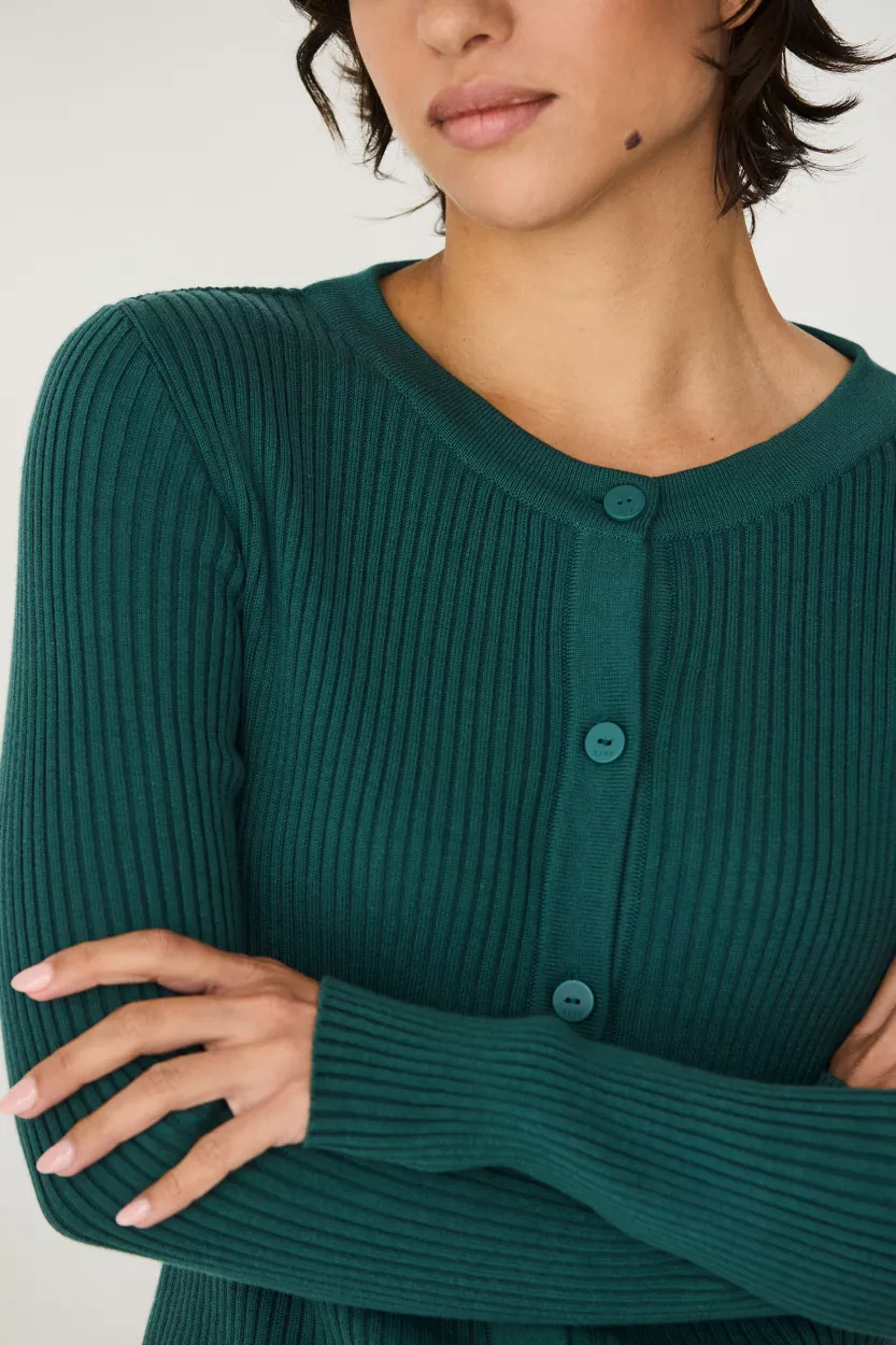 Gilet EKILORE-GOTS vert – vue 2