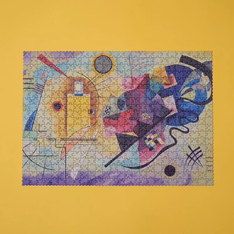 Cube Puzzle KANDINSKY GELB-ROT-BLAU 520 pièces – vue 2