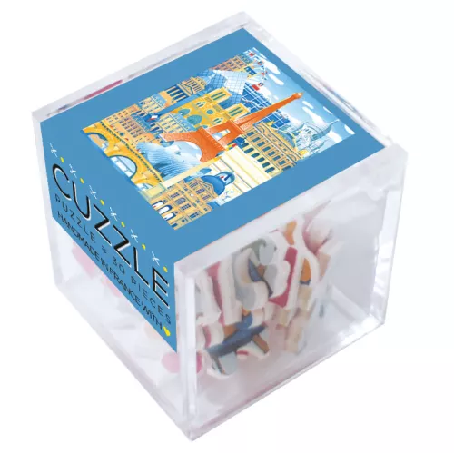 Cuzzle PARIS EN FOLIE de Mahé Puzzle bois 30 pièces