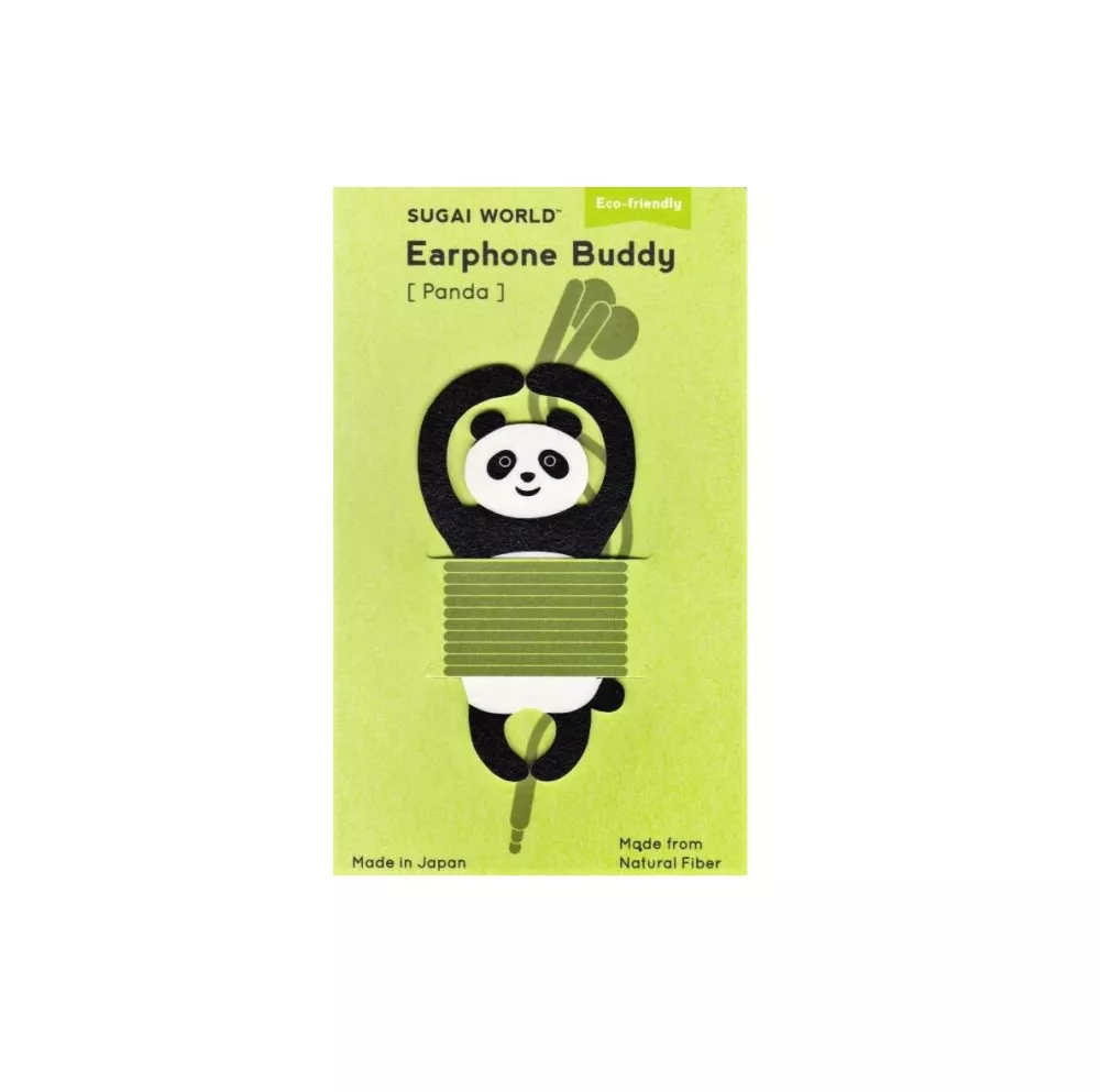 Enroule-câble Earphone Buddy Panda